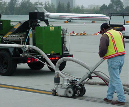Pavement Marking Removal